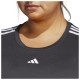 Adidas Γυναικεία κοντομάνικη μπλούζα Aeroready Train Essentials 3-Stripes (Plus Size) Adidas Γυναικεία κοντομάνικη μπλούζα Aeroready Train Essentials 3-Stripes (Plus Size)